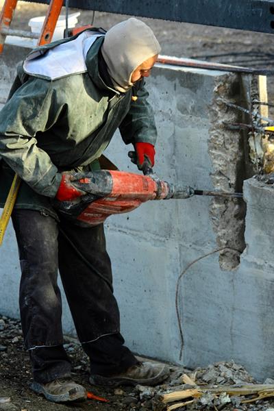 Suivi de chantier LEZTROY Naturopôle Chautagne (du 15 au 31 janvier)